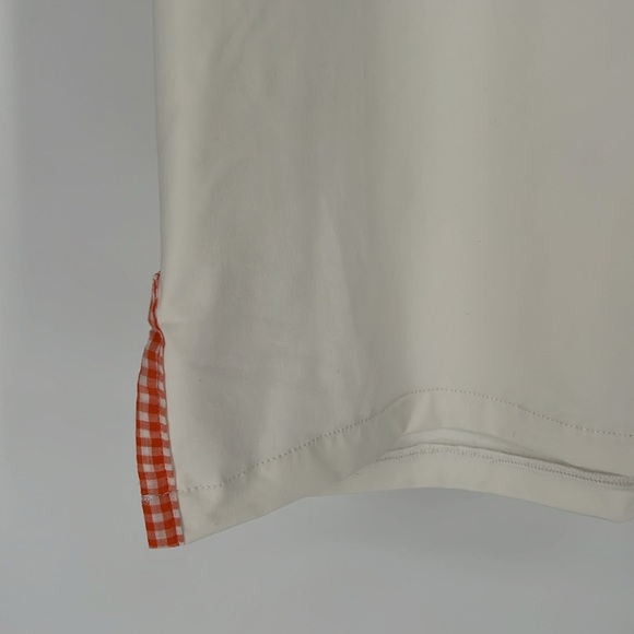 ALIAL FITAL Men’s Colorblock Blue White Short Sleeve Polo Golf Shirt Size Medium - Picture 3 of 7